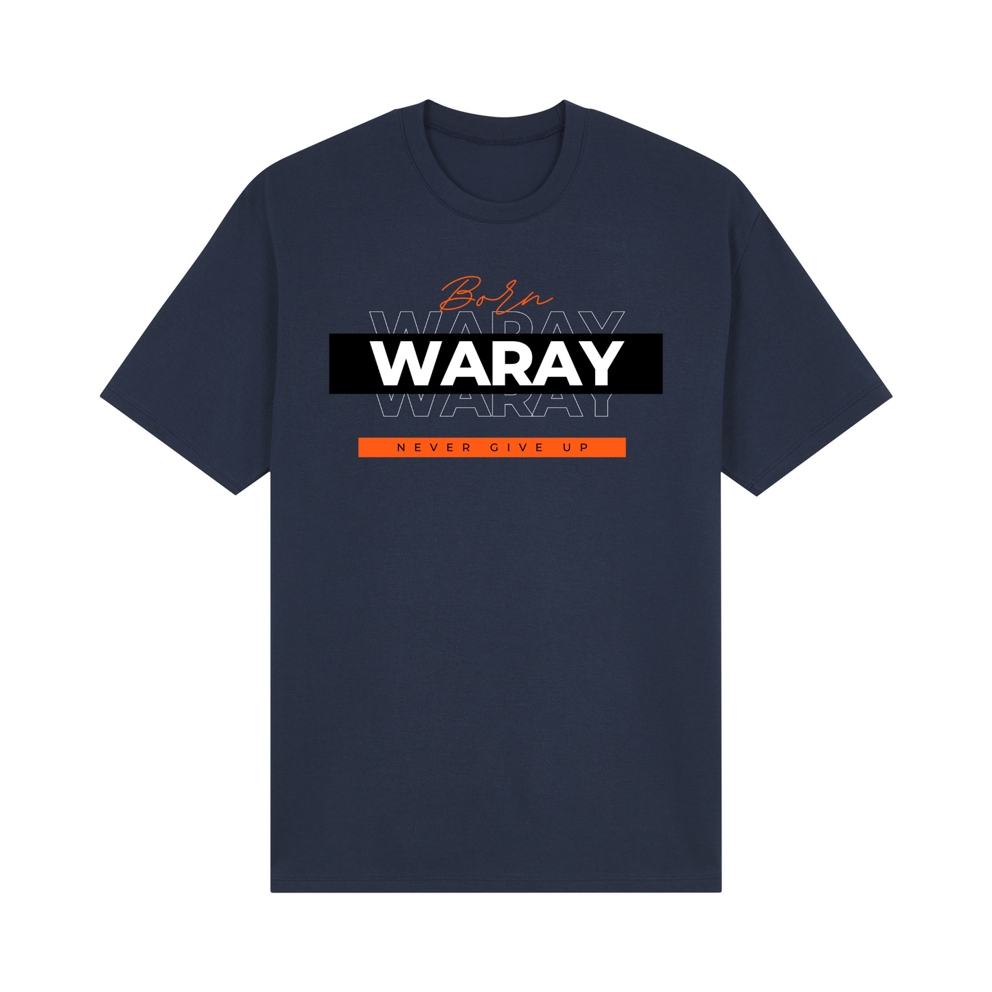 Born Waray Never Give Up Basic Tee Edition