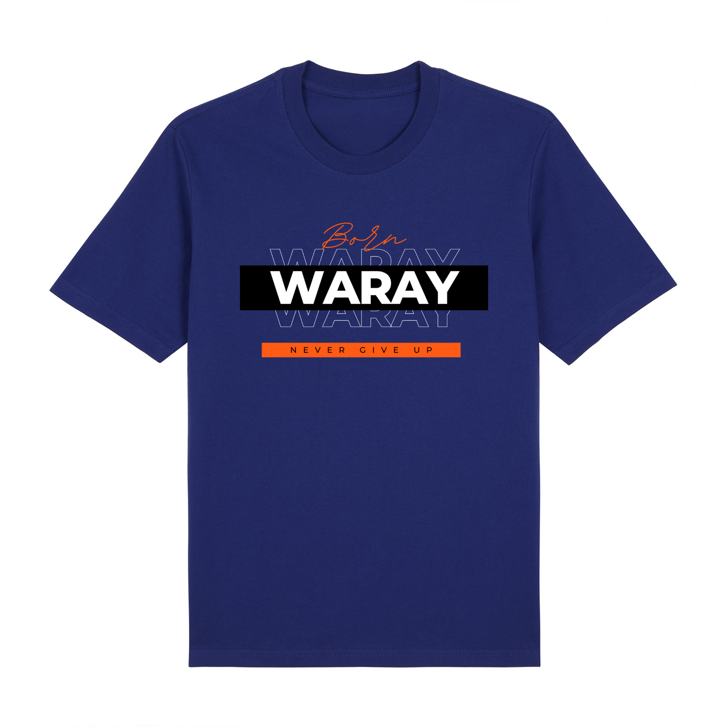 Born Waray Never Give Up Premium Tees Edition