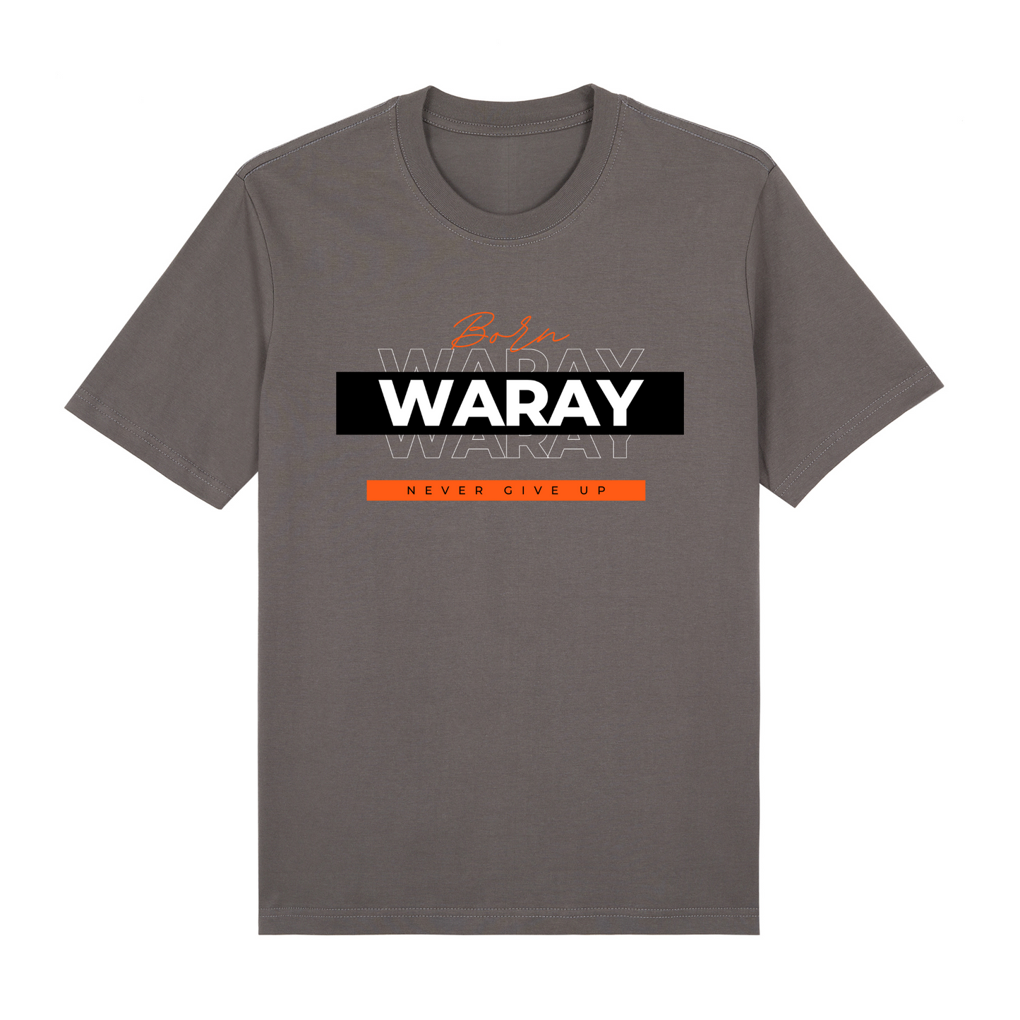 Born Waray Never Give Up Premium Tees Edition