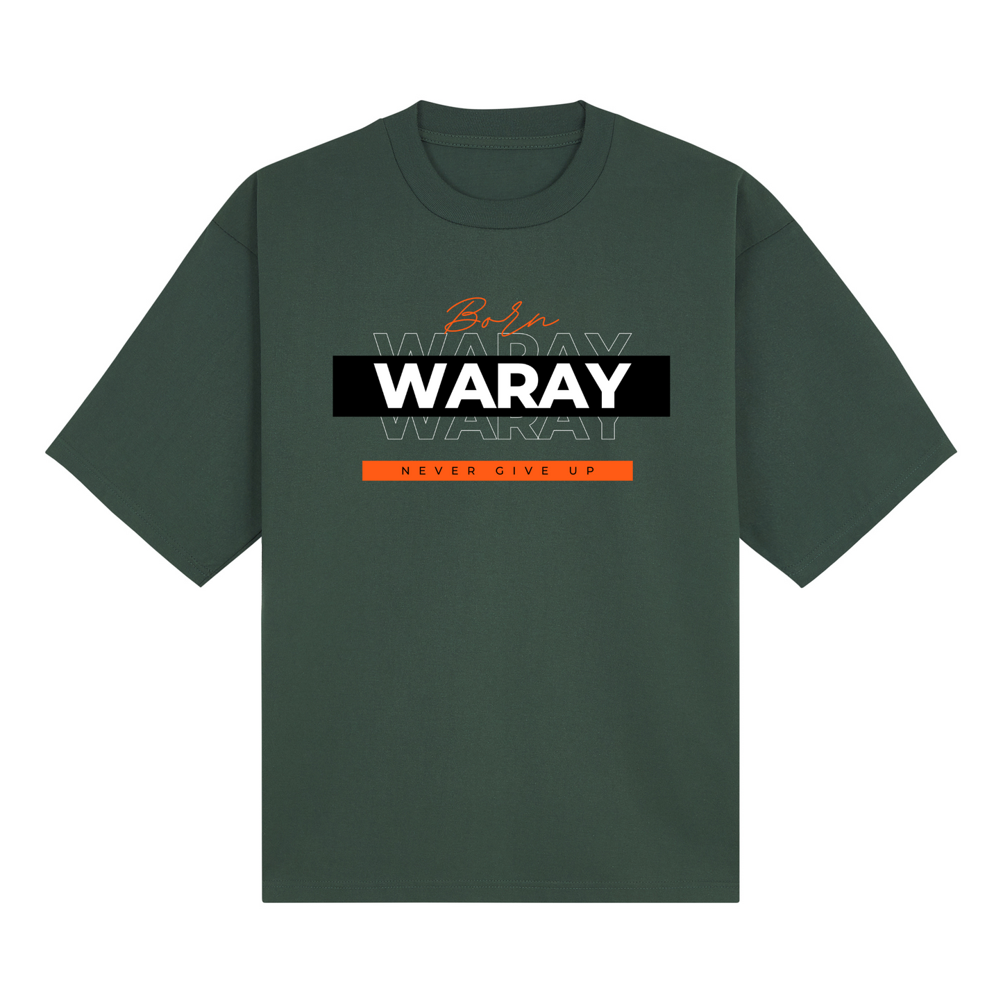 Born Waray Never Give Up PRO Tee Edition